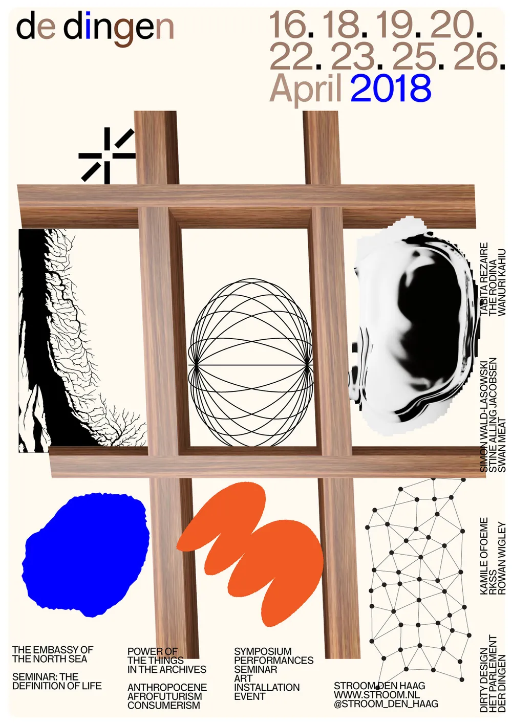 No. 127, poster: bold, playful, editorial