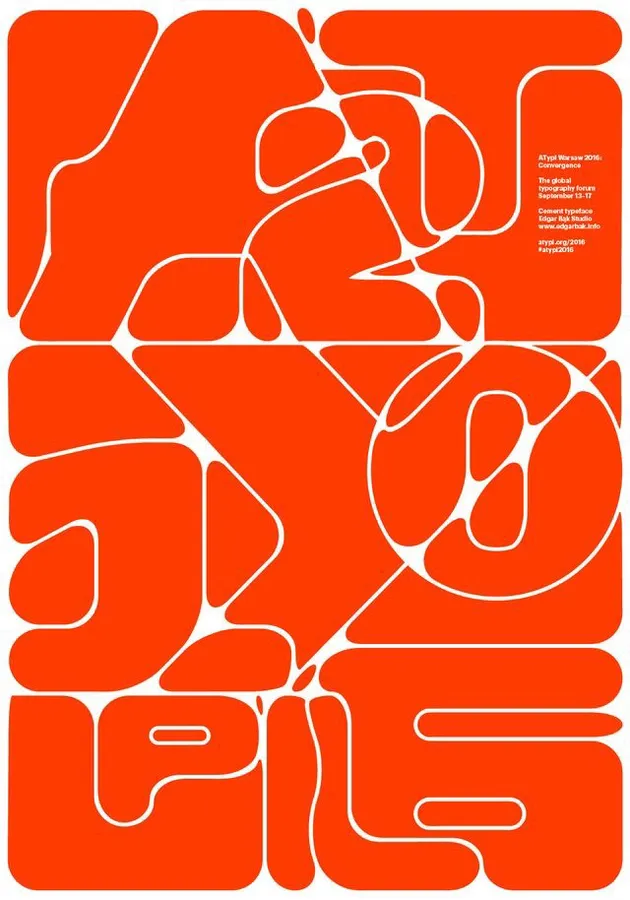 No. 071, poster: bold, playful, futuristic