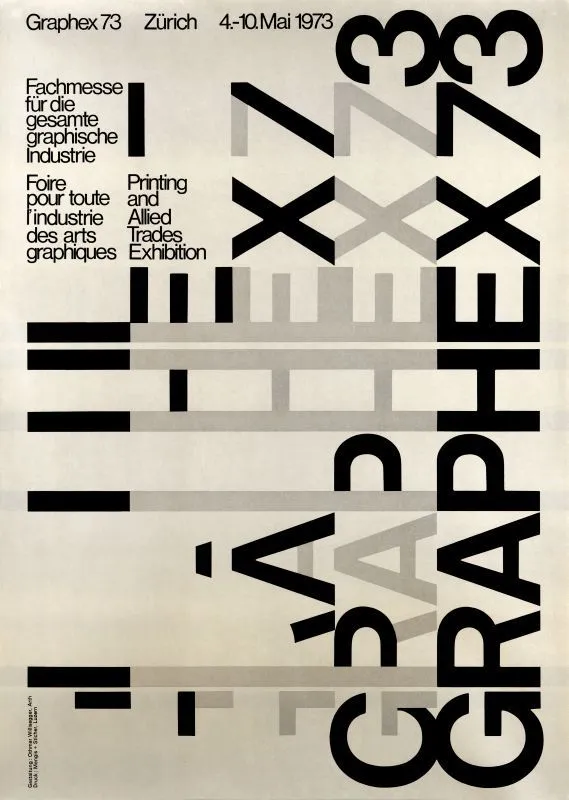 No. 156, poster: bold, playful, editorial