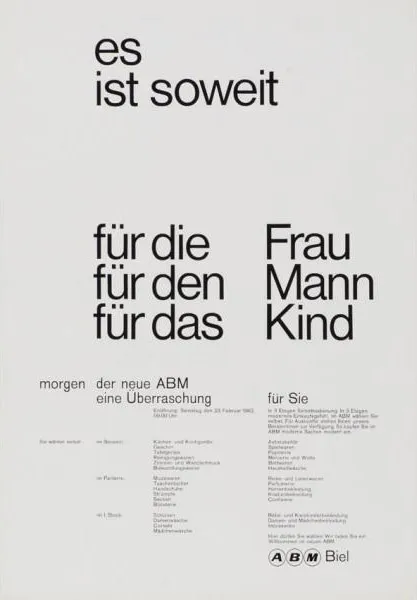 No. 142, poster: quiet, editorial, minimal