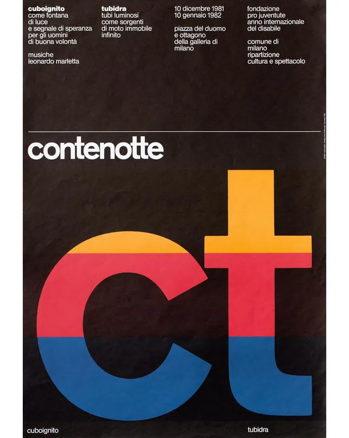 No. 146, poster: bold, playful, retro