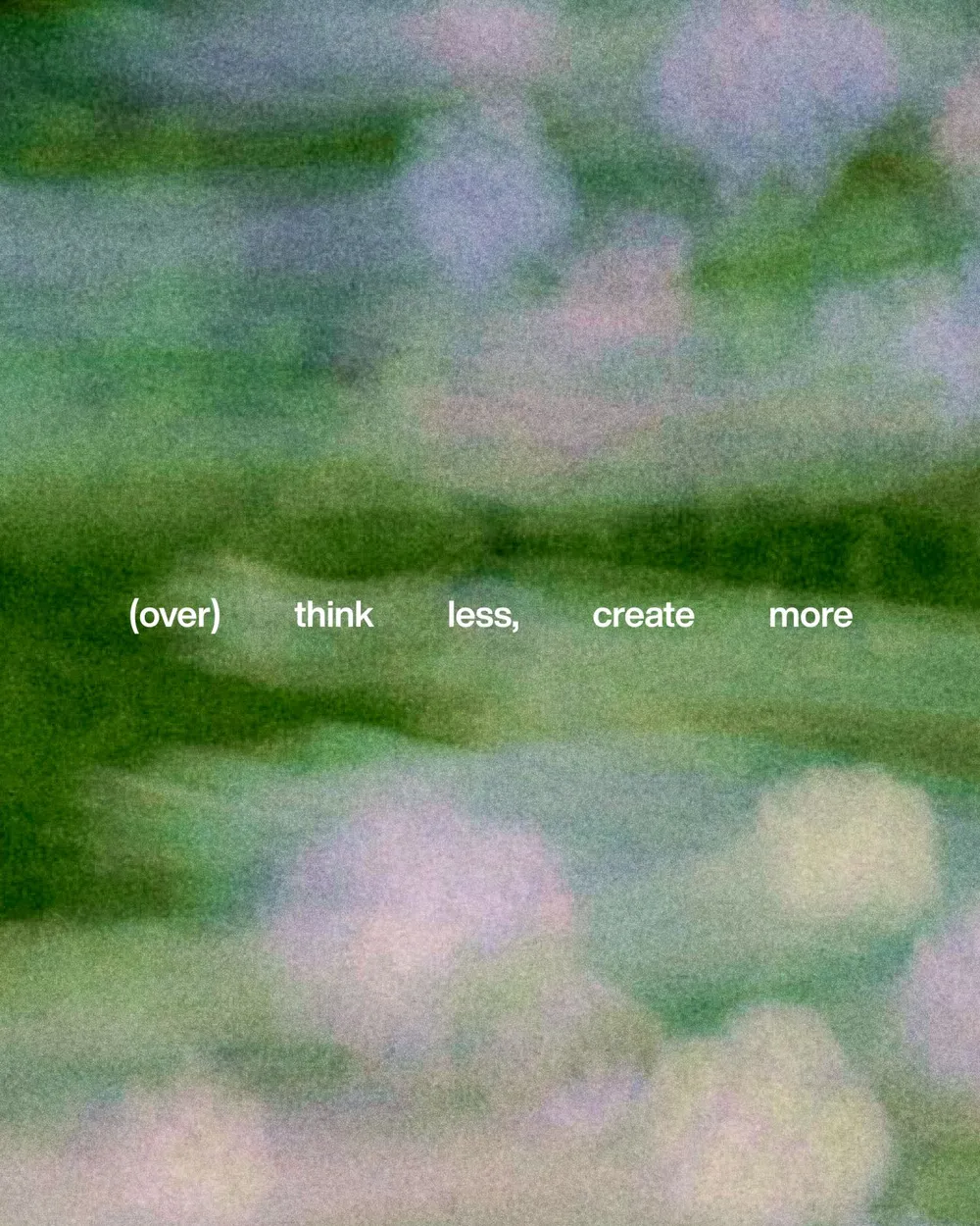 No. 065, poster: quiet, minimal