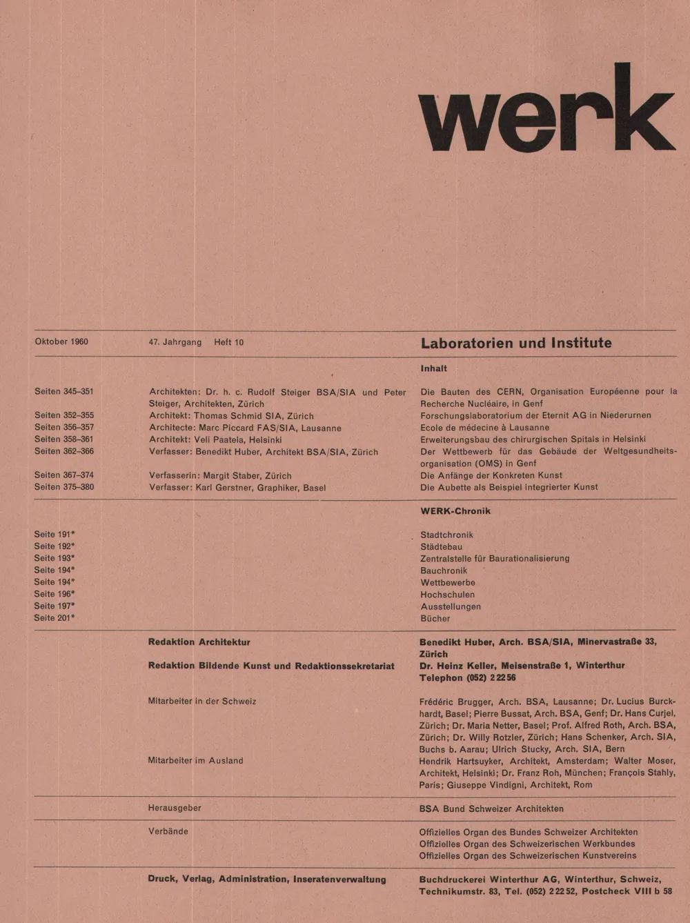 No. 114, printed matter: serious, editorial, retro