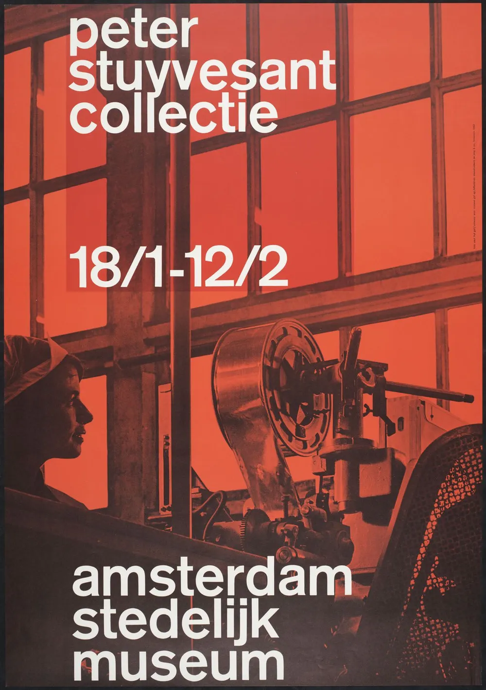 No. 194, poster: bold, editorial, retro